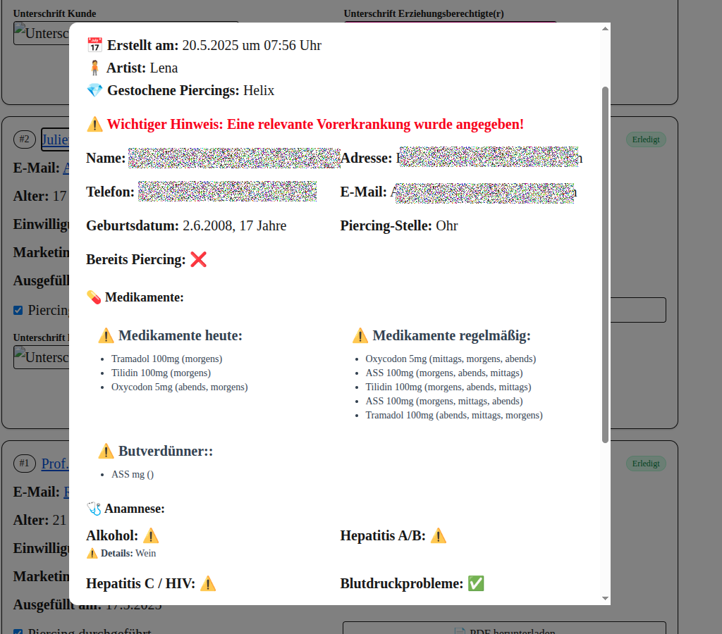 Studio-Modus Vorschau